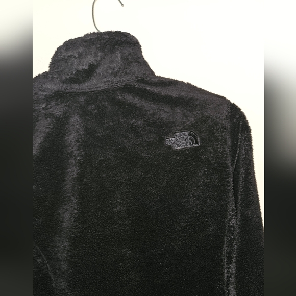 THE NORTH FACE Osito Jacket Full Zip Front Zip-up Pockets, Black- Small LIKE NEW - Picture 6 of 14
